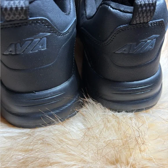 NEW Avia AVI-CANYON SR Black Men's 8.5 WIDE (4E) Non Slip Resistant Work Shoe - Picture 6 of 11